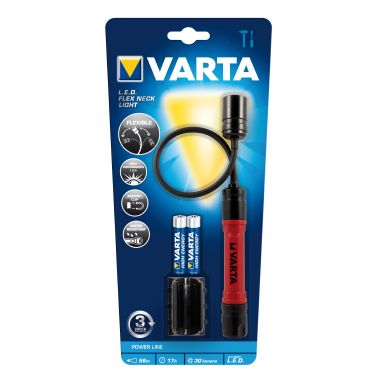 TORCIA LED FLEX NECK LIGHT 2AAA (INCL.) - VARTA 17646101421 product photo Photo 01 3XL
