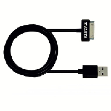 CAVO USB APPLE 30 PIN - 1MT - VARTA CAVOUSBAPPLE30 product photo Photo 02 3XL