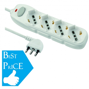 MULTIPRESA , INT.4 PRESE S +NE - VELAMP INDUSTRIES MULTIT/I/S40 product photo Photo 01 3XL