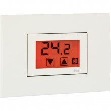 TERMOSTATO ELETTRONICO INCASSO TOUCH AROS 230 - VEMER VE459400 product photo