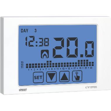 CHRONOS BIANCO CRONOTERM. TOUCH BATTERIA - VEMER VE451100 - VEMER VE451100 - VEMER VE451100 product photo Photo 01 3XL