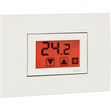 TERMOSTATO ELETTRONICO INCASSO TOUCH AROS 230 - VEMER VE459400 product photo Photo 01 3XL