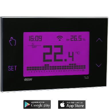 TUO WI-FI CRONOTERM. TOUCHCOLOR NERO - VEMER VE772100 - VEMER VE772100 - VEMER VE772100 product photo Photo 01 3XL