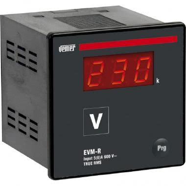 EVM-R  VOLT./AMP. 600V-X/5AAC 115/230VAC - VEMER VM293800 - VEMER VM293800 product photo Photo 01 3XL