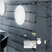 NUVOLE  PLAFO 50    BIANCO - VETRERIA VISTOSI PLNUVOL50 product photo