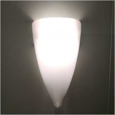 PLAFONIERA DAVID APPLIQUE VETRO BIANCO SFUMATO R7S - VETRERIA VISTOSI APDAVIDBC product photo Photo 01 3XL