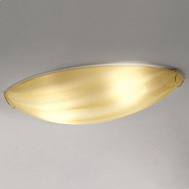 PLAFONIERA MAREA 47CM VETRO COLORE SETA E14 - VETRERIA VISTOSI PLMAREA47SE product photo Photo 01 3XL