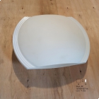 PLAFONIERA STYLE APPLIQUE LAMPADA PARETE VETRO BIANCO E27 - VETRERIA VISTOSI APSTYLEBC product photo