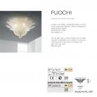 FUOCHI  PLAFO 16F    CRISTALLO - VETRERIA VISTOSI PLFUOCHI16FCR product photo