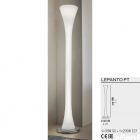 LAMPADA TERRA PIANTANA LEPANTO VETRO BIANCO 180 X 34 CM - VETRERIA VISTOSI PTLEPANBCNIFL product photo