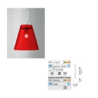 SOSP.CHEOPE GRANDE V.TOPAZIO T - VETRERIA VISTOSI SPCHEOGTOTRNI product photo