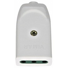Spine e prese Presa 2P+T 10A P11 assiale bianco - VIMAR 00221.B product photo