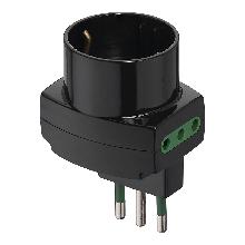 AD.SF.VE.SP.2P+T 10A-2 PR.2P+T10A+1 2P+T 16A SCH.N - VIMAR 00313 - VIMAR 00313 - VIMAR 00313 product photo