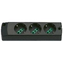 Spine e prese Presa mult. 3P30 nero - VIMAR 00413.NC product photo