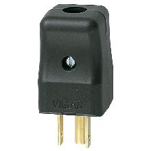 Spine e prese Spina 2P+T 15A USA+SASO nero - VIMAR 01096 product photo