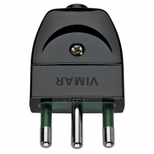 SPINA RIDUZIONE 2X16T / BP NERO - VIMAR 01316 product photo