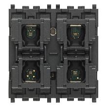 COMANDO DOMOTICO 4 PULSANTI AMPL.1+1W 2M - VIMAR 01484 - VIMAR 01484 - VIMAR 01484 product photo