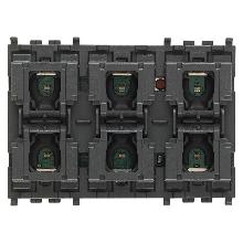 COMANDO KNX 6 PULSANTI + ATTUATORE 3M - VIMAR 01586 - VIMAR 01586 product photo