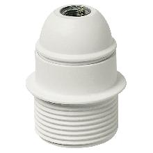 2104BI – PORTALAMPADA E27 M10X1 CM/PFIL. BIANCO - VIMAR 02104.B - VIMAR 02104.B product photo