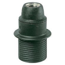 PORTALAMPADA E14 RACCORDO M10X1 CM/PFIL NERO - VIMAR 02124 product photo