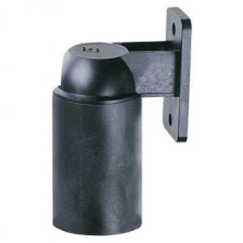 PORTALAMPADA E14 CON STAFFETTA A SQUADRA NERO - VIMAR 02135 product photo