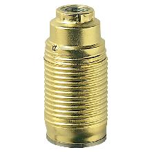 PORTALAMPADE E14 RACC.M10 FILETTATO OTTONE - VIMAR 02147 - VIMAR 02147 product photo