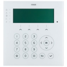 TASTIERA CON DISPLAY BY-ALARM PLUS - VIMAR 03817 product photo