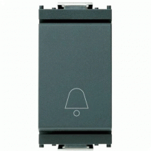 PULSANTE 1P NO 6A CAMPANELLO BIANCO - VIMAR 05698.B product photo