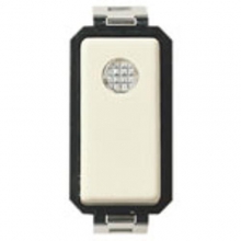 INTERRUTTORE UNIPOLARE LUMINOSO 12V 10A - VIMAR 08037.012 product photo