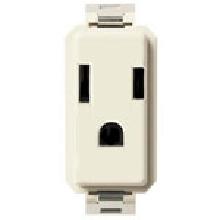 8000-PRESA 2P+T 15A USA/SASO - VIMAR 08195 - VIMAR 08195 product photo