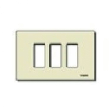 PLACCA 3F SCATTO RESINA AVORIO - VIMAR 08637.A product photo