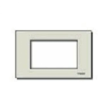 PLACCA 3 MODULI SP ALLUMINIO SCATTO ORO - VIMAR 08657 product photo