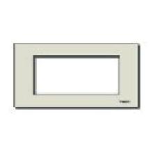 8658 - PLACCA 4MSP ALLUM. SCATTO ORO - VIMAR 08658 product photo
