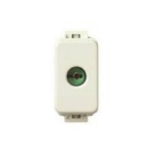 PRESA TV SEMPLICE Ø9,5IEC +2 SERRACAVI - VIMAR 10178.S product photo