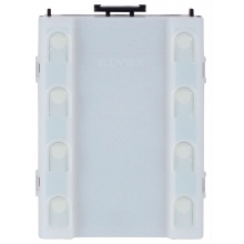 UNITÀ 2F+ SUPPLEMENTARE LED BIANCO 4 PULSANTI - VIMAR 12TS.B product photo