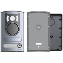 PLACCA TARGA 1300 AUDIO /VIDEO KIT 1 TASTO ALLUMINIO - VIMAR 13K1 product photo