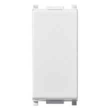 DEVIATORE UNIPOLARE SERIE PLANA BIANCA ILLUMINABILE - VIMAR 14004 product photo