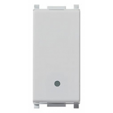 Deviatore Vimar Plana Silver 1P 10Ax 14000.Sl - VIMAR 14004.SL product photo