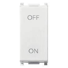 PLANA-INTERRUTTORE 2P 20AX ILLUMIN.BIANCO - VIMAR 14016 - VIMAR 14016 - VIMAR 14016 product photo