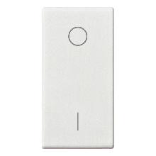 PLANA-TASTO 1 MOD SIMB.O/I BIANCO - VIMAR 14021.99 - VIMAR 14021.99 product photo