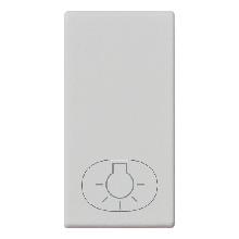 TASTO 1 MODULO SIMBOLO LUCE SILVER - VIMAR 14021.L.SL product photo