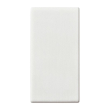 COPRITASTO 1 MODULO ILLUMINABILE AD ANELLO BIANCO SERIE PLANA - VIMAR 14021 product photo