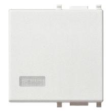 PLANA-TASTO 2M.ILLUM.C/DIFFUSORE BIANCO - VIMAR 14027 - VIMAR 14027 product photo