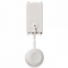 PULSANTE TIRANTE VIMAR PLANA 1P NC 10A BIANCO - VIMAR 14053 product photo