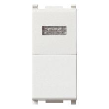 PLANA-PULSANTE 1P NO 10A + SPIA BIANCA BIANCO - VIMAR 14068.B - VIMAR 14068.B - VIMAR 14068.B product photo