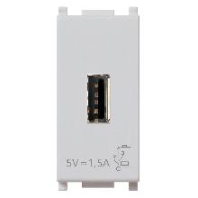 PLANA-UNITA'ALIMENTAZIONE USB 5V1,5A 1M SILVER - VIMAR 14292.SL - VIMAR 14292.SL - VIMAR 14292.SL product photo