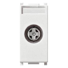 PRESA TV-RD-SAT DIRETTA ANTIBATTERICO - VIMAR 14300.AB.01 - VIMAR 14300.AB.01 product photo