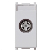 PRESA TV-RD-SAT DIRETTA SILVER SERIE PLANA - VIMAR 14300.01.SL product photo