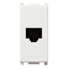 PRESA TELEFONICA RJ11 SERIE PLANA BIANCO - VIMAR 14320 product photo