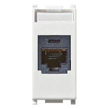 PLANA-PRESA RJ45 CONN.PANDUIT CAT.5E BIANCO - VIMAR 14340.1 - VIMAR 14340.1 product photo